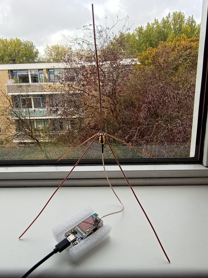 LoRa-Satellite-Tracking Setup 